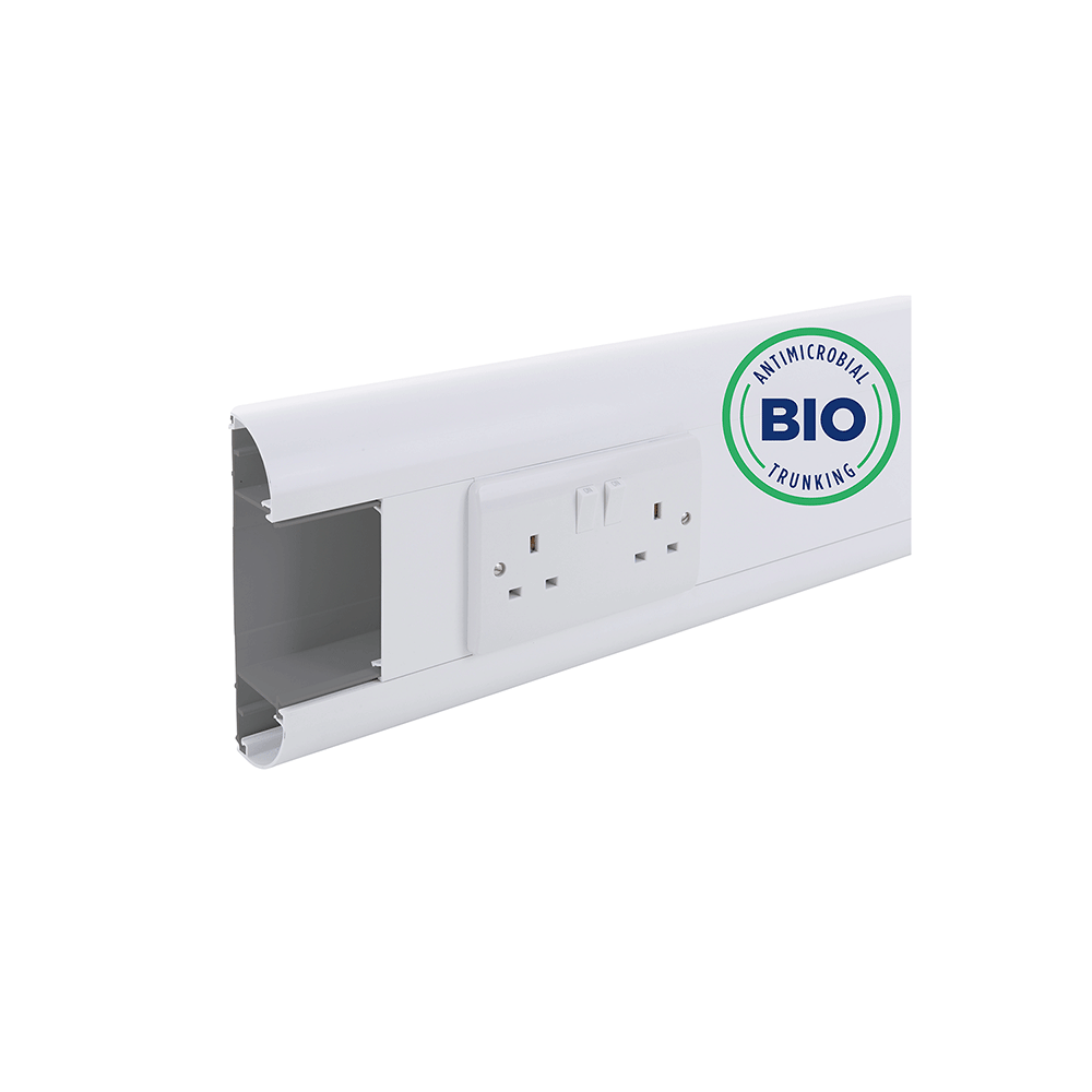 Sterling Curve Bio Antimicrobial Trunking