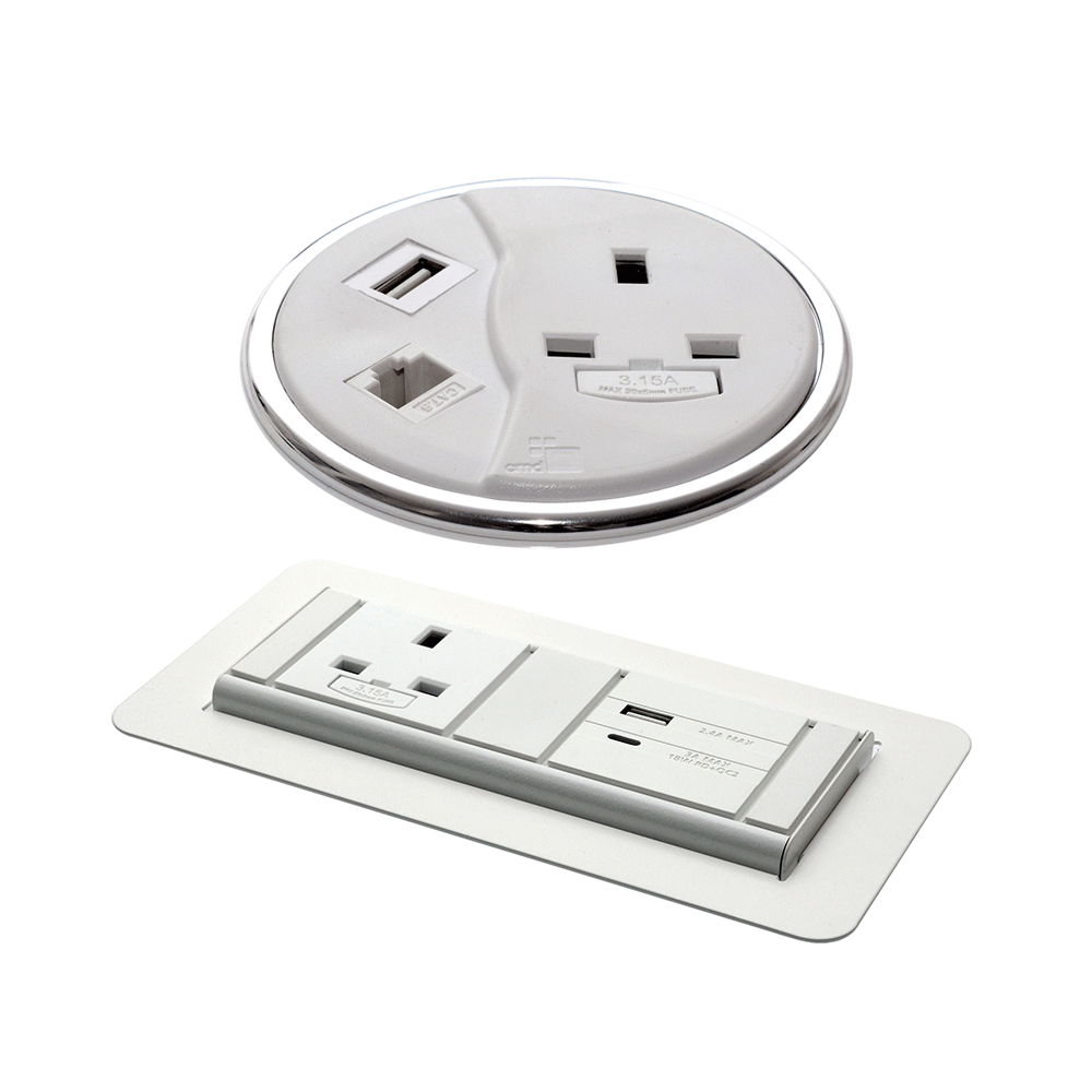 In Desk Power Modules