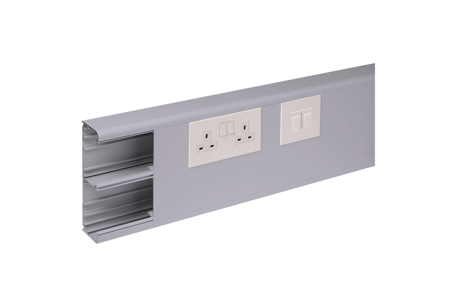 Twin Plus Aluminium Trunking